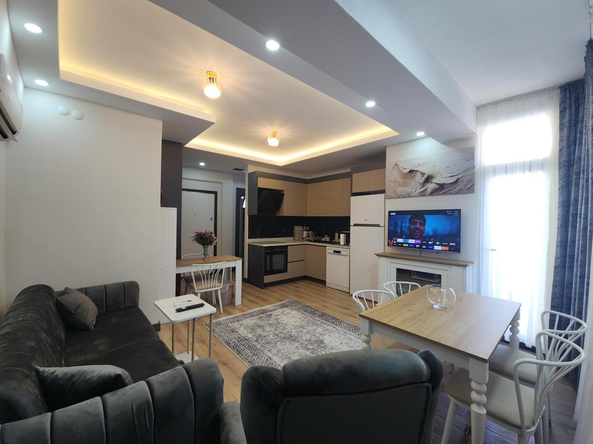 Wind Luxury 2 Lägenhet Aksu  Exteriör bild